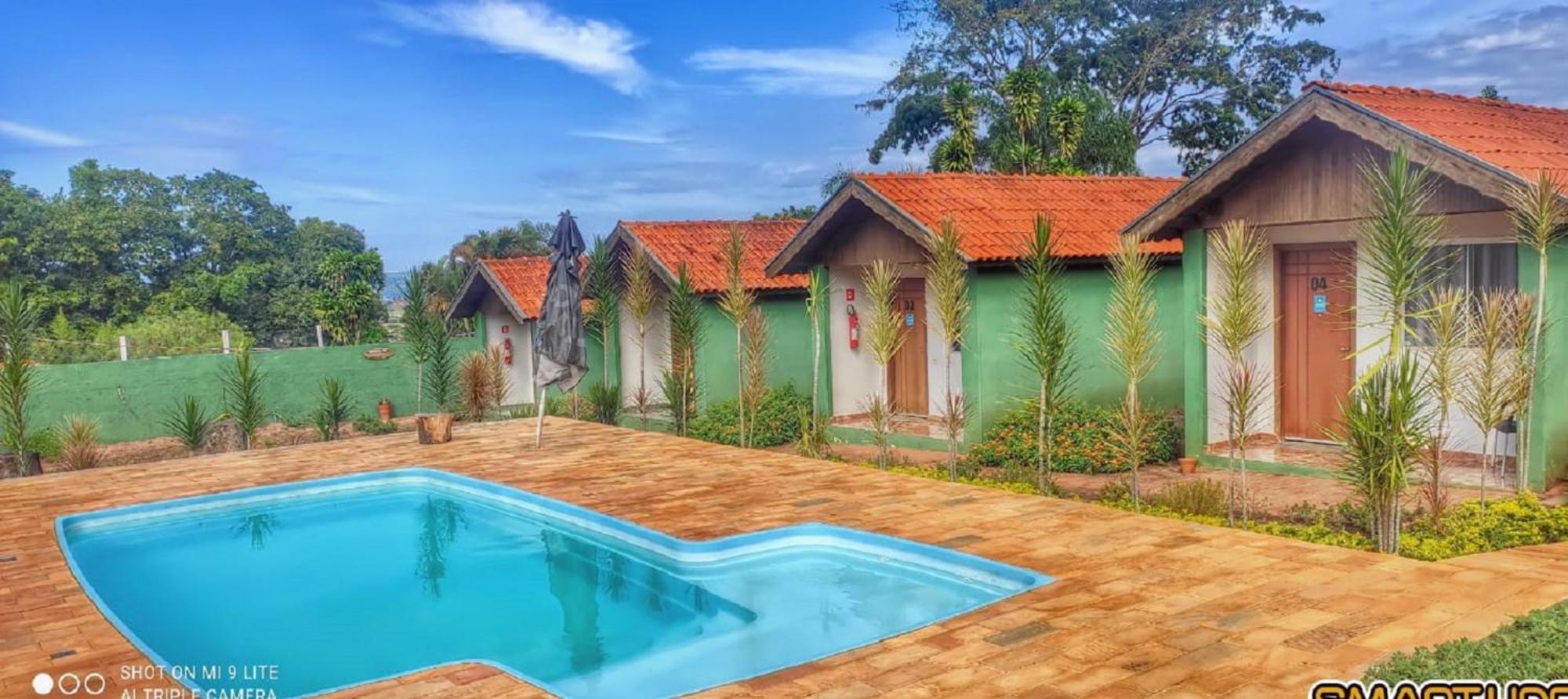 Pousada Recanto Das Maritacas Brotas Exterior photo